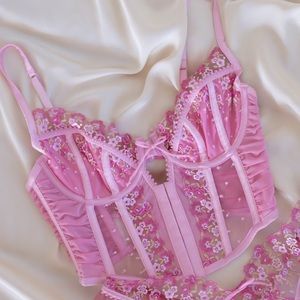 🍋 Fan Floral Bustier For Love and Lemons